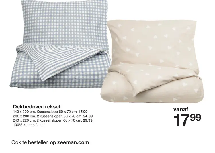 Aanbieding: Dekbedovertrekset