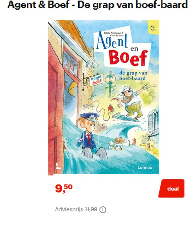 Promotie: Agent & Boef - De grap van boef-baard