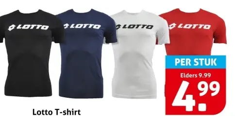 Aanbieding: Lotto T-shirt