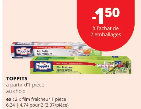 Offre: Film fraîcheur