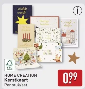 Aanbieding: Kerstkaart