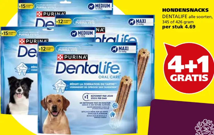 Aanbieding: Hondensnacks Dentalife