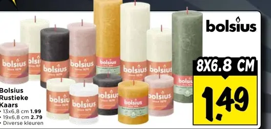 Aanbieding: Rustieke Kaars