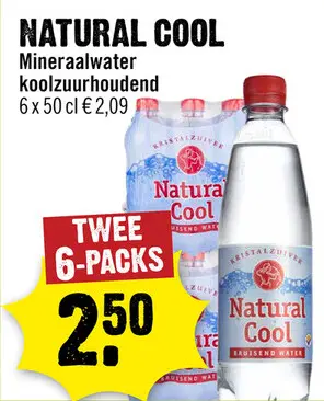 Aanbieding: Mineraalwater koolzuurhoudend