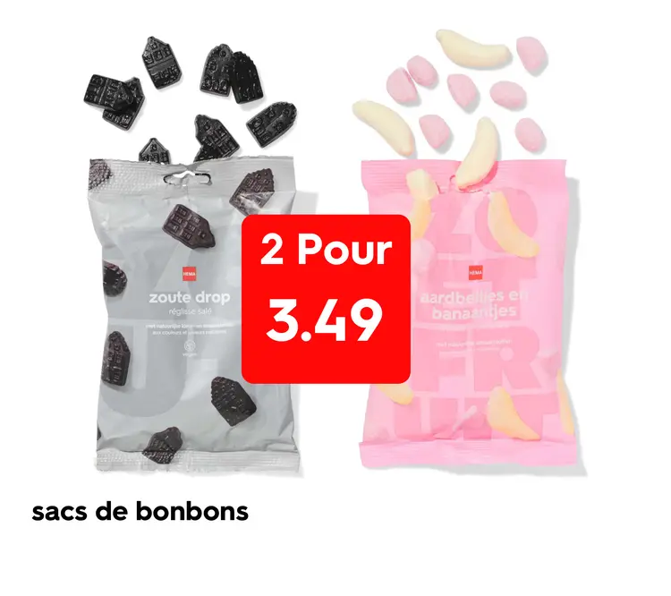 Offre: Sacs de bonbons