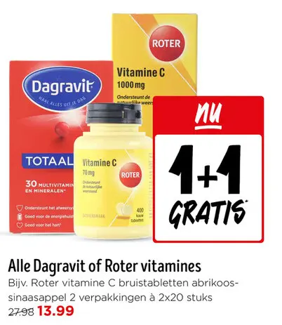 Aanbieding: Dagravit or Roter vitamines