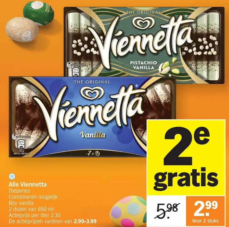 Promotie: Viennetta