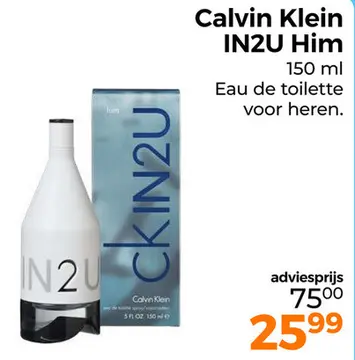 Aanbieding: Calvin Klein IN2U Him