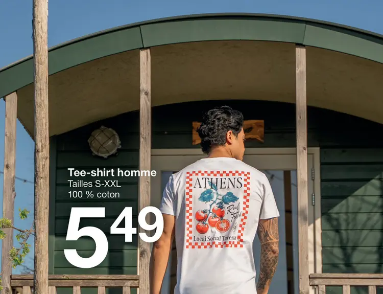 Offre: Tee-shirt homme
