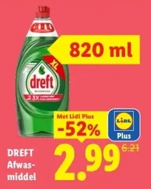 Aanbieding: Afwasmiddel