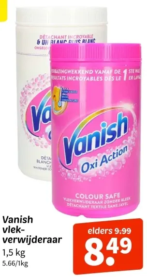 Aanbieding: Vlekverwijderaar