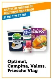 Aanbieding: Optimel, Campina, Valess, Friesche Vlag