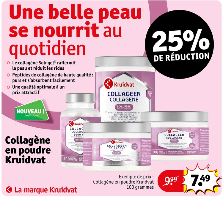 Offre: Collagène en poudre