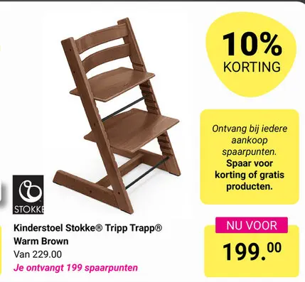 Aanbieding: Kinderstoel Stokke® Tripp Trapp®