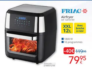 Offre: Airfryer
