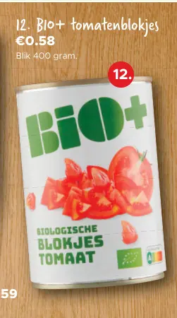 Aanbieding: tomatenblokjes