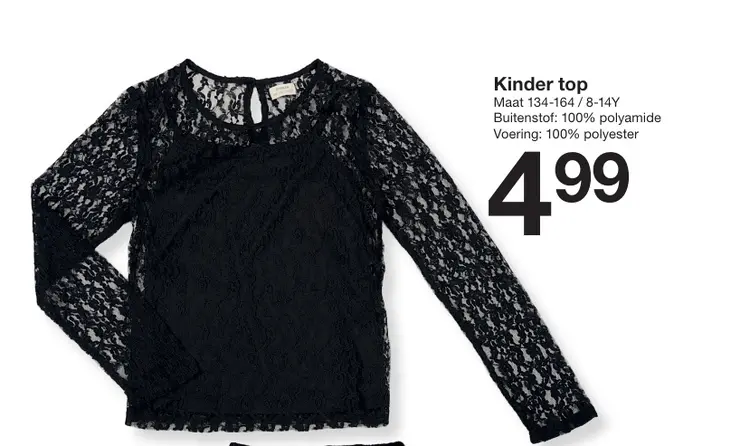 Promotie: Kinder top