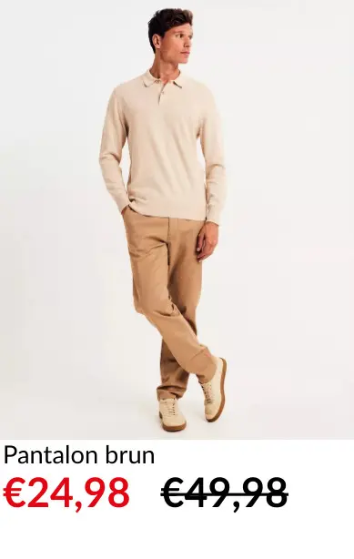 Offre: Pantalon brun