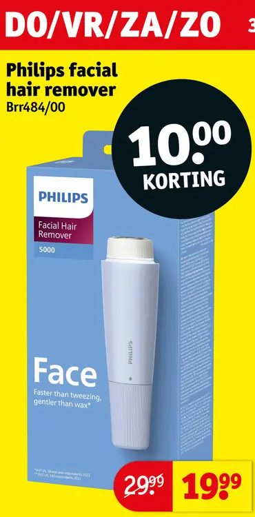 Promotie: Facial hair remover