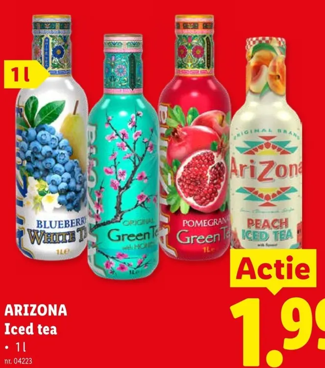 Promotie: Iced tea