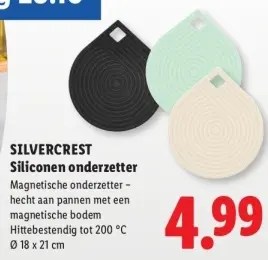 Aanbieding: Siliconen onderzetter