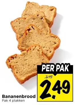 Aanbieding: Bananenbrood