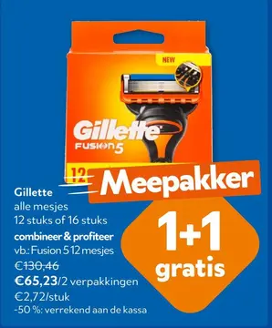 Aanbieding: Gillette