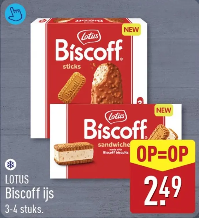 Aanbieding: Biscoff ijs