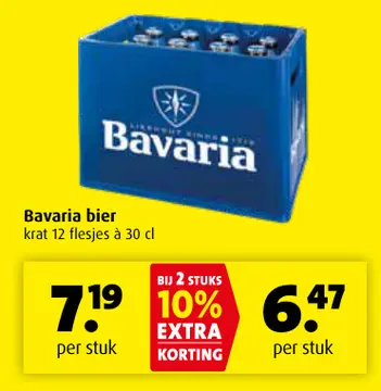 Aanbieding: Bavaria bier