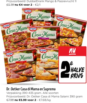 Aanbieding: Dr. Oetker Casa di Mama en Suprema