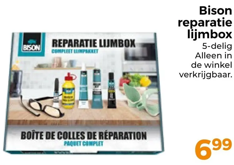 Aanbieding: Reparatie lijmbox