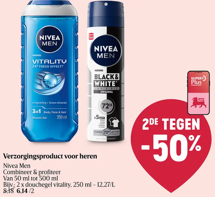 Promotie: Verzorgingsproduct voor heren