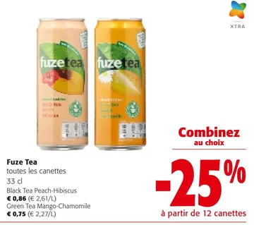 Offre: Fuze Tea