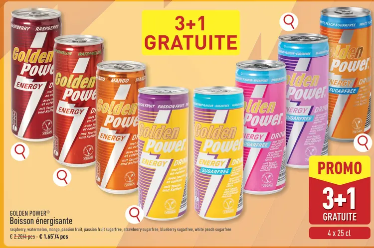 Offre: Boisson énergisante 