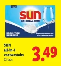 Aanbieding: All-in-1 vaatwastabs