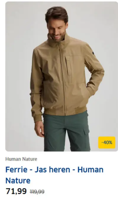 Aanbieding: Ferrie - Jas heren