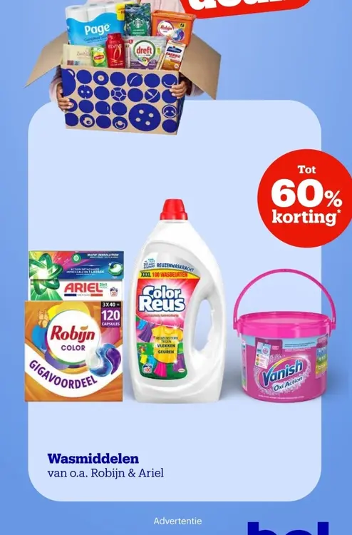Aanbieding: Wasmiddelen