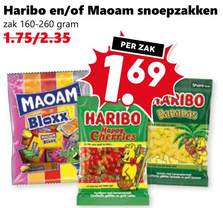 Aanbieding: Snoepzakken