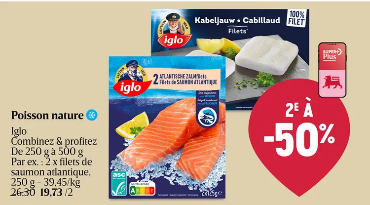Offre: Saumon Atlantique | 2 filets