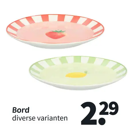 Aanbieding: Bord