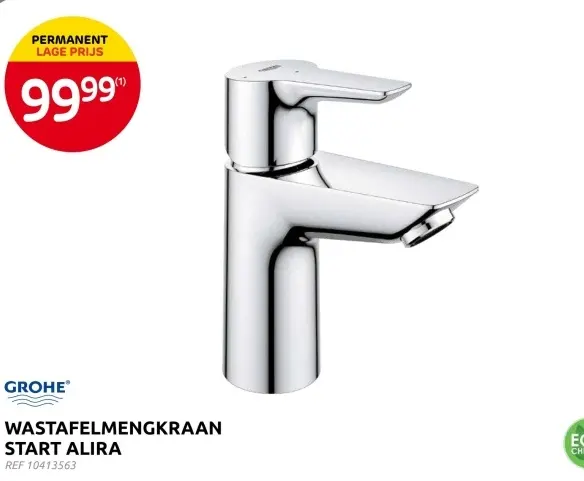 Promotie: Wastafelmengkraan start alira