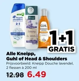Aanbieding: Alle Kneipp, Guhl of Head & Shoulders