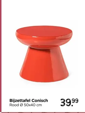 Aanbieding: Bijzettafel Conisch