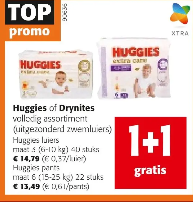 Aanbieding: Huggies of Drynites