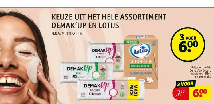 Aanbieding: Demak'up Expert wattenschijfjes