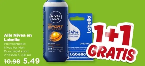 Aanbieding: Alle Nivea en Labello