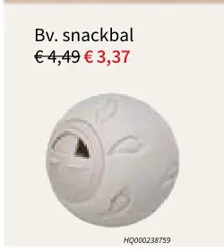 Promotie: Snackbal
