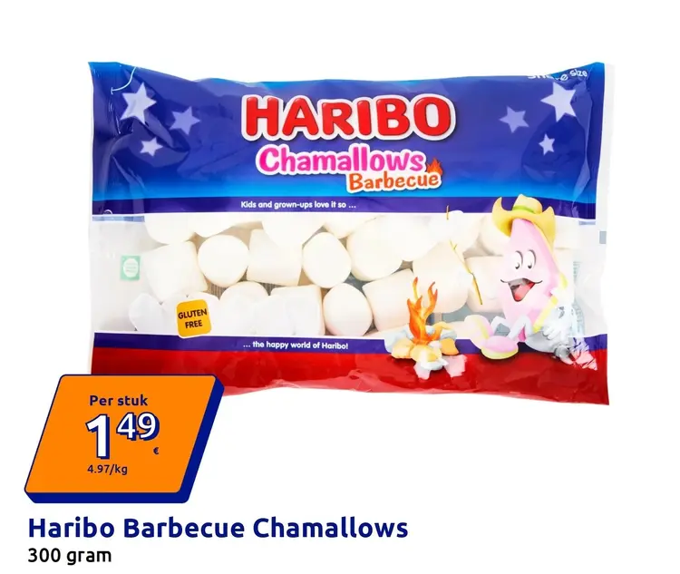 Aanbieding: Haribo Chamallows Rubino