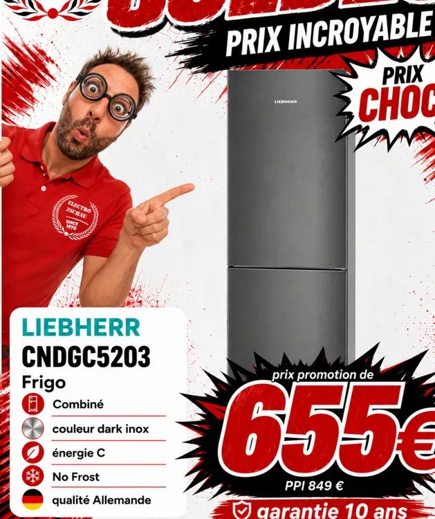 Promotie: LIEBHERR CNDGC5203 Frigo