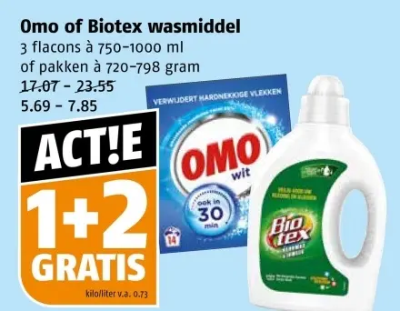 Aanbieding: wasmiddel